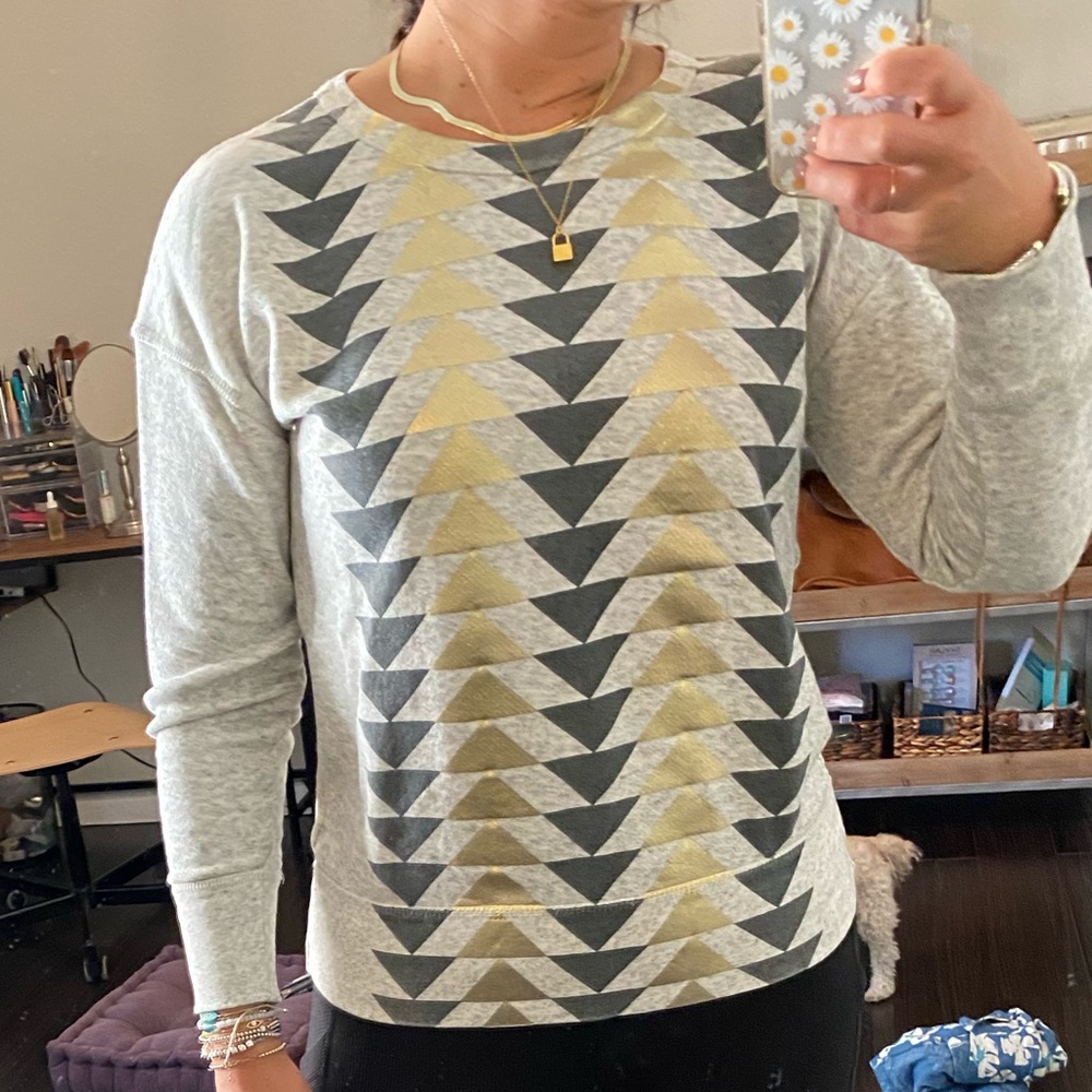 J crew light sweatshirt